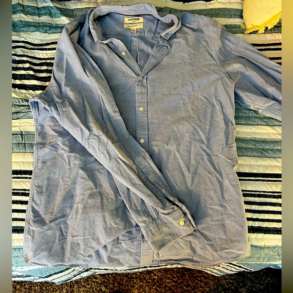 Oxford Blue Dress Shirt!